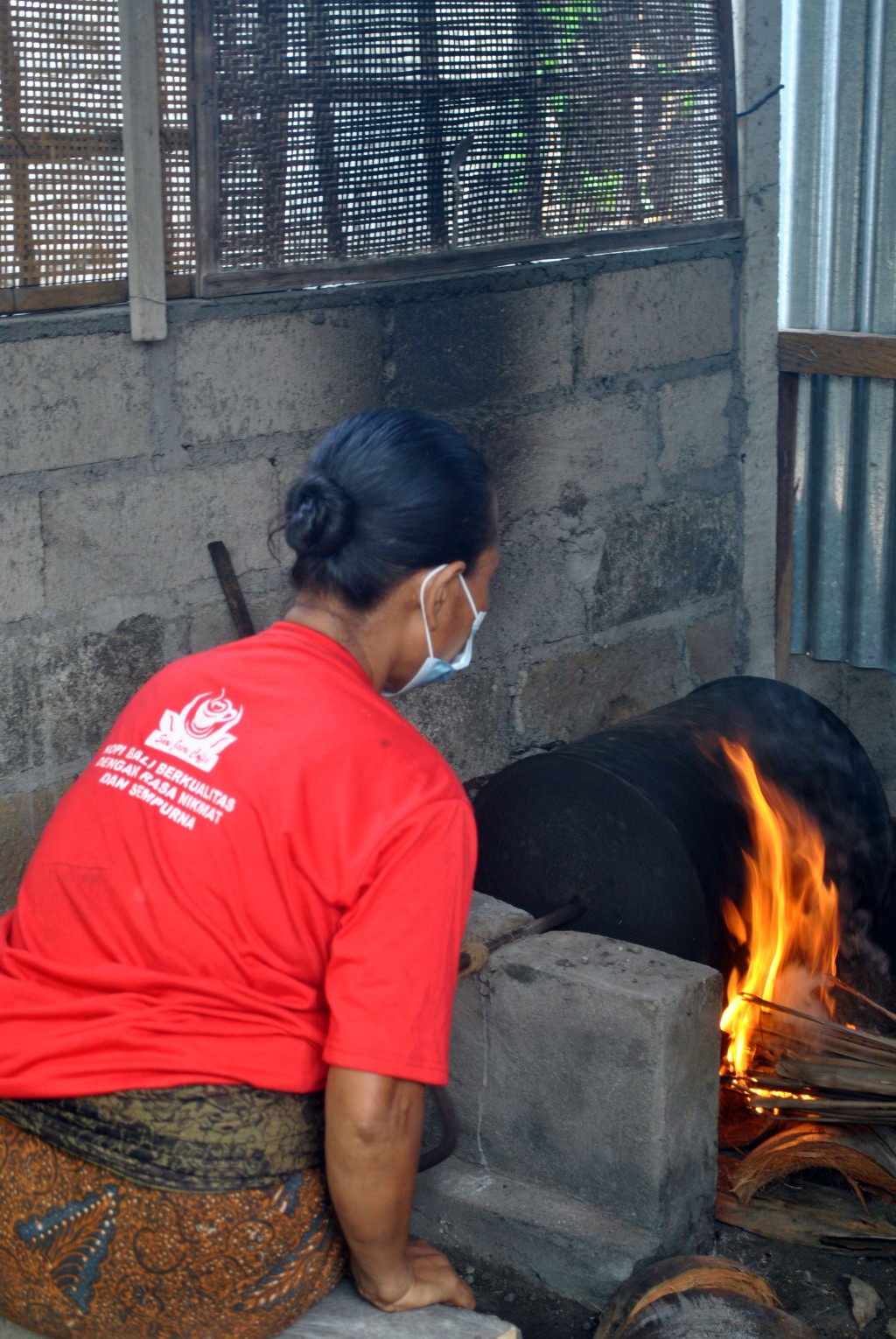 Coffee roastery in Karangasem, Bali